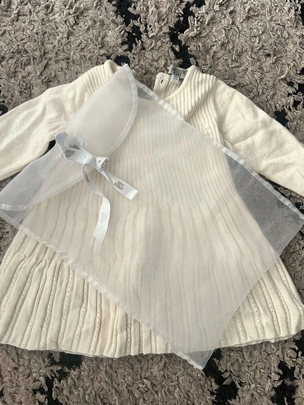 Armani Baby Girls Knit Dress